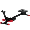 Máquina de Remo Plegable 2 en 1 Entrenador Cintura Resistencia Ajustable Pantalla LCD Asiento Acolchado Carga 12... - Ogal.Es