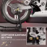 Caballete Elevador Universal Soporte Rueda Trasera Moto de Acero Robusta Carga 544 kg con Horquillas en U y L Aj... - Ogal.Es