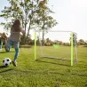 Portería de Fútbol con Soporte de Metal y Red para Entrenamiento de Fútbol en Jardín Aire Libre 186x62x123 cm Am... - Ogal.Es