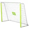 Portería de Fútbol con Soporte de Metal y Red para Entrenamiento de Fútbol en Jardín Aire Libre 186x62x123 cm Am... - Ogal.Es