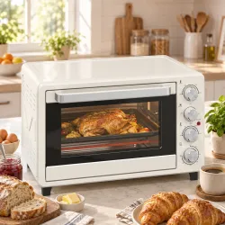 Horno Eléctrico de Sobremesa 32L 1600W con 3 Modos de Calor Temporizador Temperatura Regulable 52,2x38,1x33,5 cm... - Ogal.Es