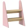 Taburete para Niños de 2 Peldaños Torre de Aprendizaje para Niños de +3 Años para Baño Cocina Librería Dormitori... - Ogal.Es
