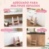 Taburete para Niños de 2 Peldaños Torre de Aprendizaje para Niños de +3 Años para Baño Cocina Librería Dormitori... - Ogal.Es