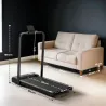 Cinta de Correr Plegable Inclinado Debajo del Escritorio 2 en 1 con 2.0HP 6 km/h Pantalla LED Control Remoto Negro - Ogal.Es