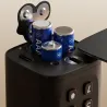 Cerradura Inteligente 5 en 1 con Huella App Tuya Bluetooth Código Tarjeta NFC/RF Llave Códigos Temporales - Ogal.Es
