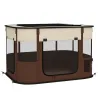 Parque para Perros y Gatos, Corralito Plegable Portátil para Cachorros Conejos y Cobayas Tela Oxford 84x64x53 cm... - Ogal.Es