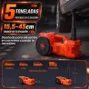 Kit de Gato Hidráulico Eléctrico 12V 5T Elevación 15,5-45 cm Bomba Aire Llave Hexagonal y Maletín Reflectante Na... - Ogal.Es