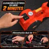 Kit de Gato Hidráulico Eléctrico 12V 5T Elevación 15,5-45 cm Bomba Aire Llave Hexagonal y Maletín Reflectante Na... - Ogal.Es