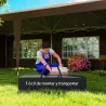 Carpa Plegable 6x3 m Pop-up con 4 Laterales Desmontables Cenador de Jardín con 4 Ventanas y Bolsa de Transporte ... - Ogal.Es