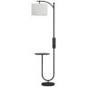 Lámpara de Pie LED Regulable con Estante 11 Temperaturas y Brillos Pantalla Ajustable Mando RF Interruptor de Pi... - Ogal.Es