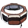 Parque Plegable para Perros y Gatos Corralito Portátil para Animales Pequeños Impermeable de Tela Oxford Ø90x41 ... - Ogal.Es
