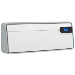Calefactor Eléctrico Cerámico de Pared 2000W con WiFi App 3 Modos Pantalla LED Temporizador Mando a Distancia Bl... - Ogal.Es
