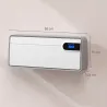 Calefactor Eléctrico Cerámico de Pared 2000W con WiFi App 3 Modos Pantalla LED Temporizador Mando a Distancia Bl... - Ogal.Es