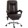 Silla de Oficina con 6 Puntos de Masaje Calor Lumbar Reposapiés Altura Ajustable Control Remoto y Tejido de PU M... - Ogal.Es