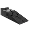Juego 2 Rampas para Coches de HDPE Carga 2 Toneladas para Coches Estándares Furgonetas Pequeñas 90x29,5x22,5 cm ... - Ogal.Es