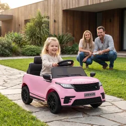 Coche Eléctrico SUV Niños Licencia Range Rover Velar 12V Control Remoto Batería Litio 2 Motores Suspensión 2-4Añ... - Ogal.Es