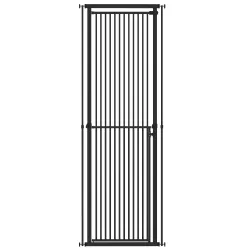 Barrera de Seguridad para Niños Perros y Gatos Extra Alta 112-200 cm Ancho Extensible 76-85 cm para Puertas Esca... - Ogal.Es