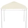 Toldo de Recambio 3x3 m con Orificios de Drenaje Ventilación y Protección UV Solo Toldo NO Incluye Marco Crema - Ogal.Es