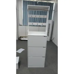 Perchero Zapatero con 3 Cajones Abatibles 9 Ganchos Estante Superior y Barra de Acero Inoxidable para Pasillo Bl... - Ogal.Es