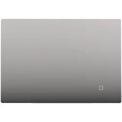 Espejo de Baño con Luz LED y Función de Memoria Antivaho 100x70 cm 3 Colores Regulables Ajuste de Brillo Plata - Ogal.Es